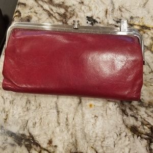 Hobo Lauren clutch wallet red